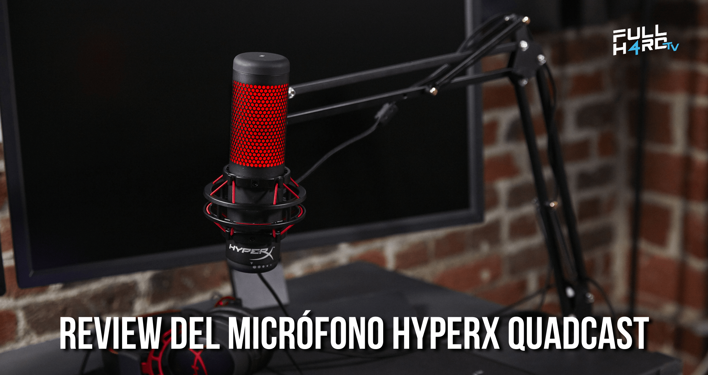 Review del micrófono HyperX Quadcast