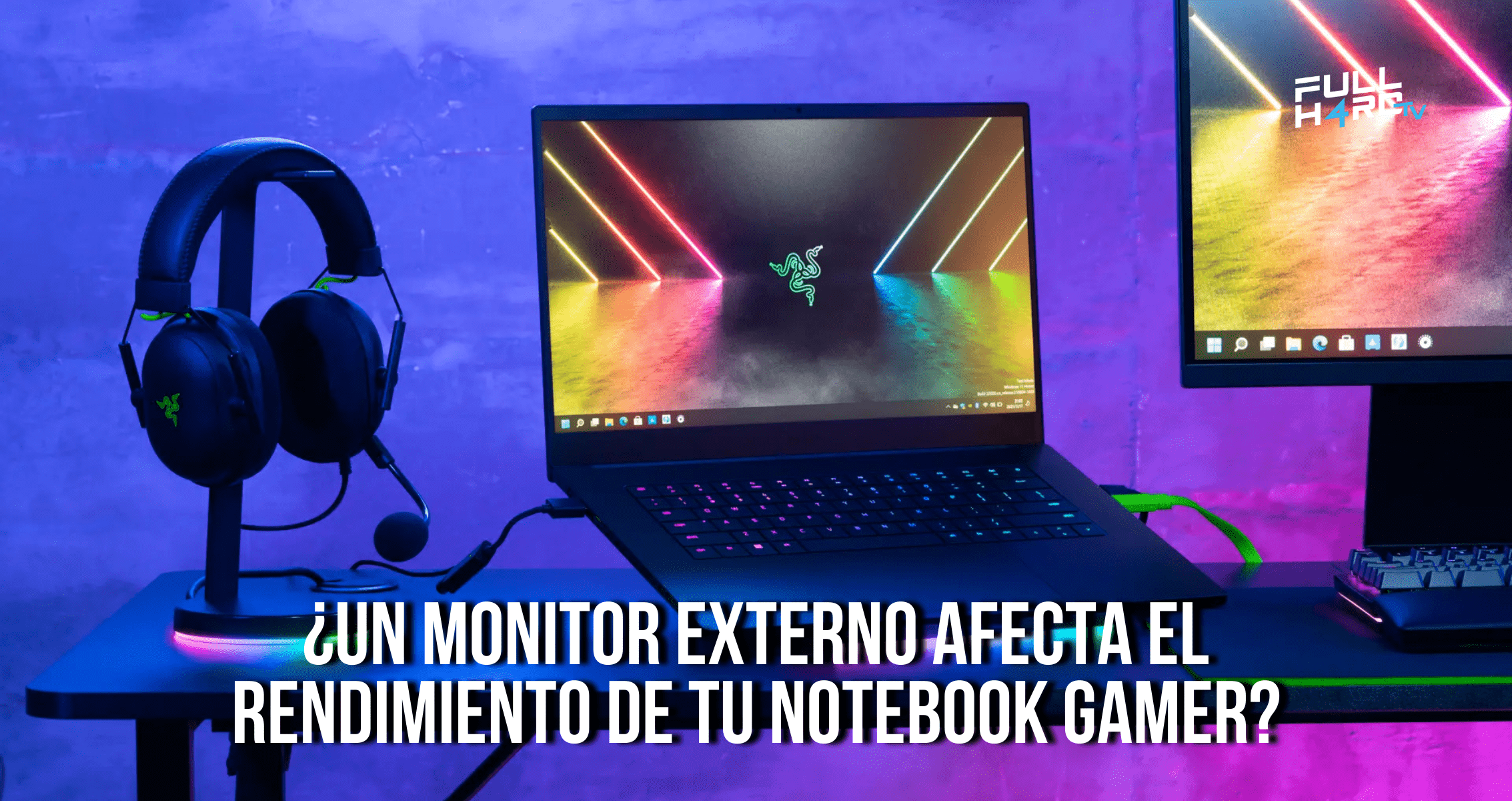 monitor externo afecta notebook gamer