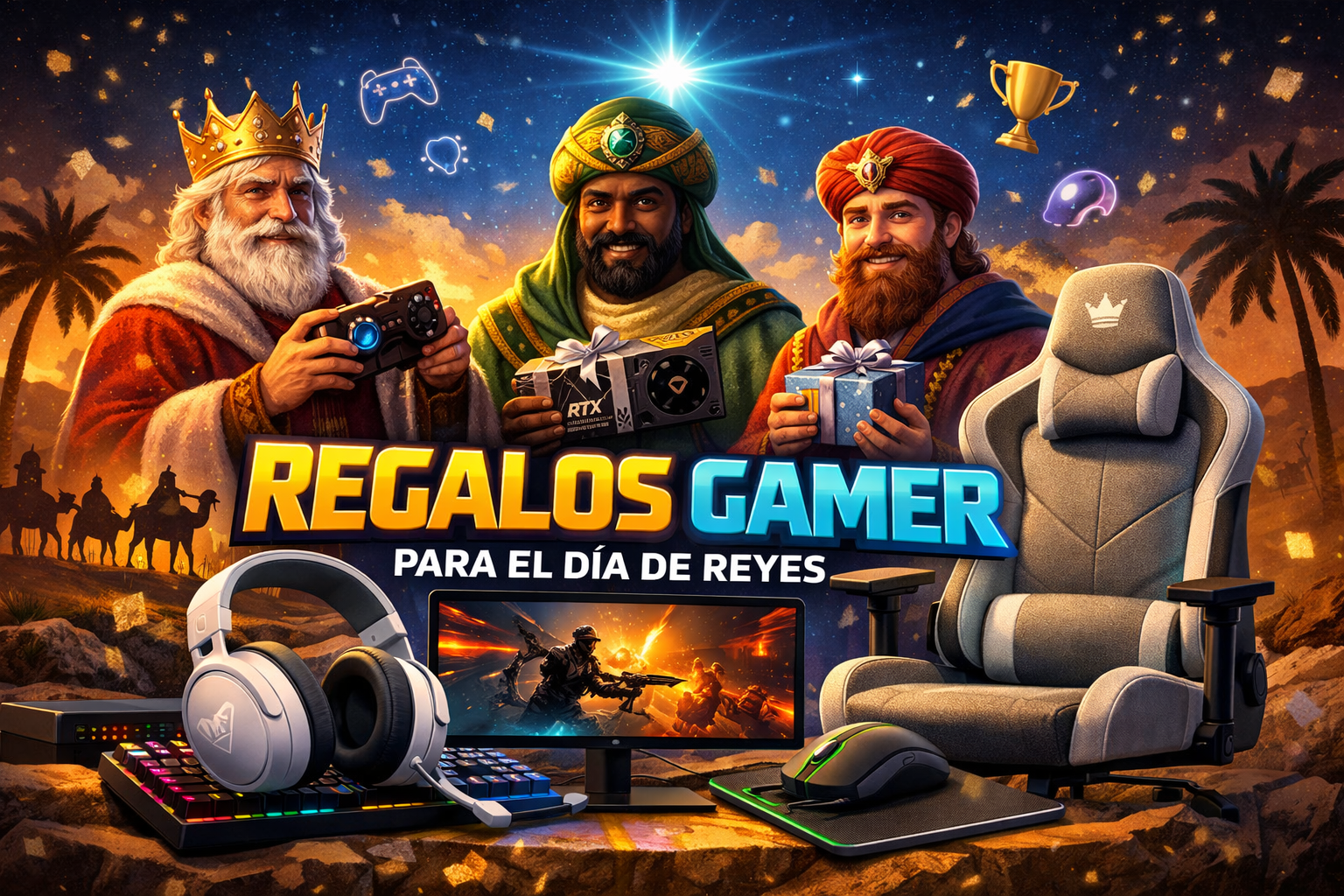 regalos gamer Día de Reyes